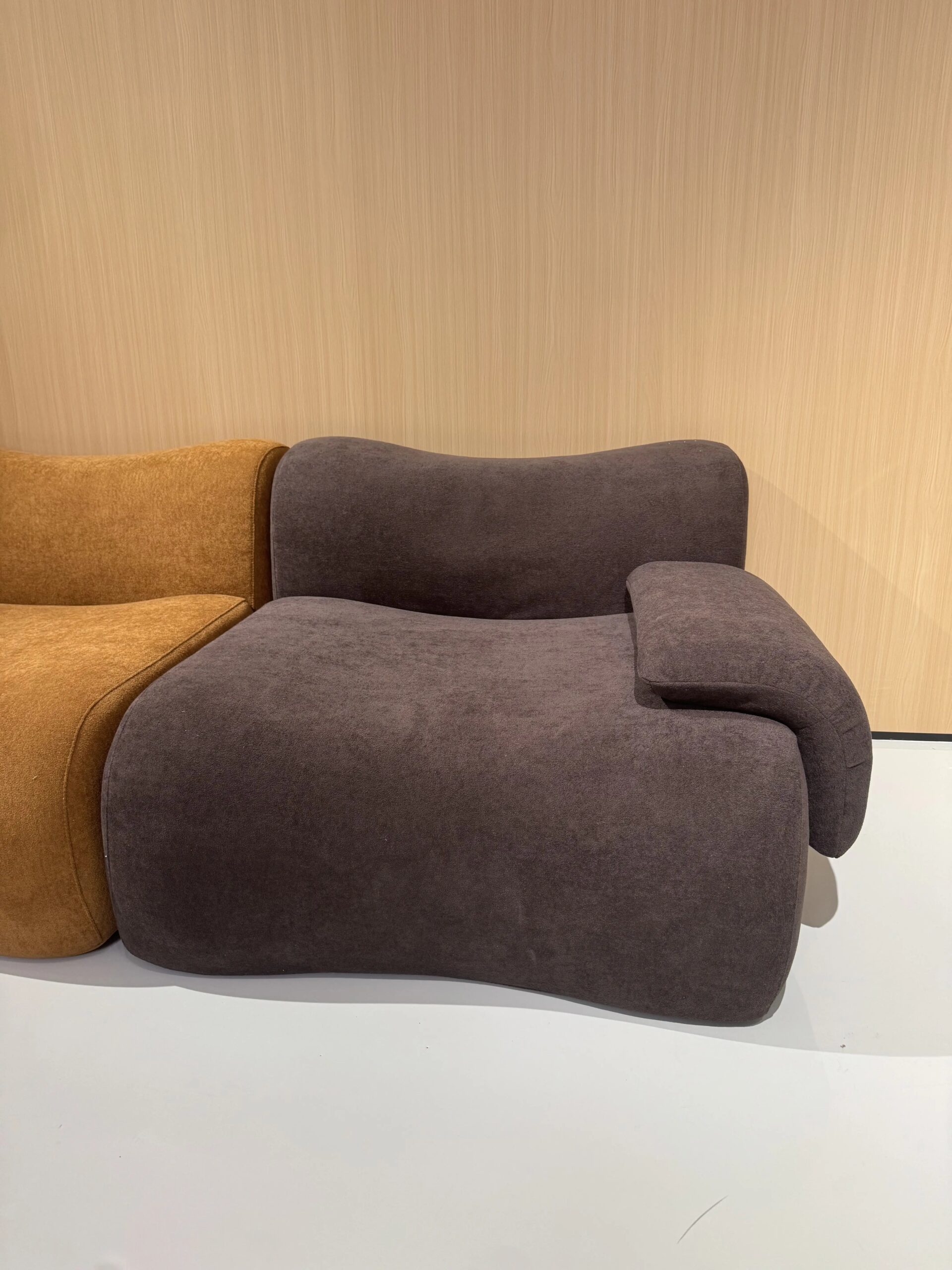 Convertible-Sectional-Sofa-Bed-Fabric-Sponge-Filled