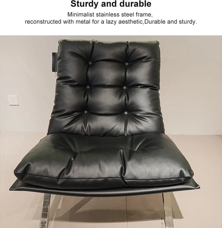 Factory Customization Modern Minimalist Fashion Genuine Leather High End Furniture for Living Room Chairs Soft Comfort Easy Care