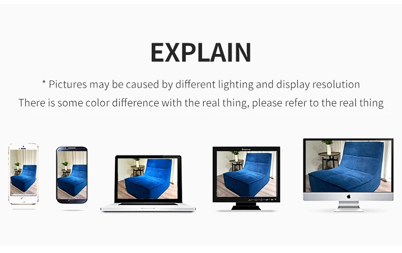 Luxury Modern Indoor Bean Bag Sofa Comfortable Fabric Upholstery with Lazy Design for Living Room Furniture or Villas Decor