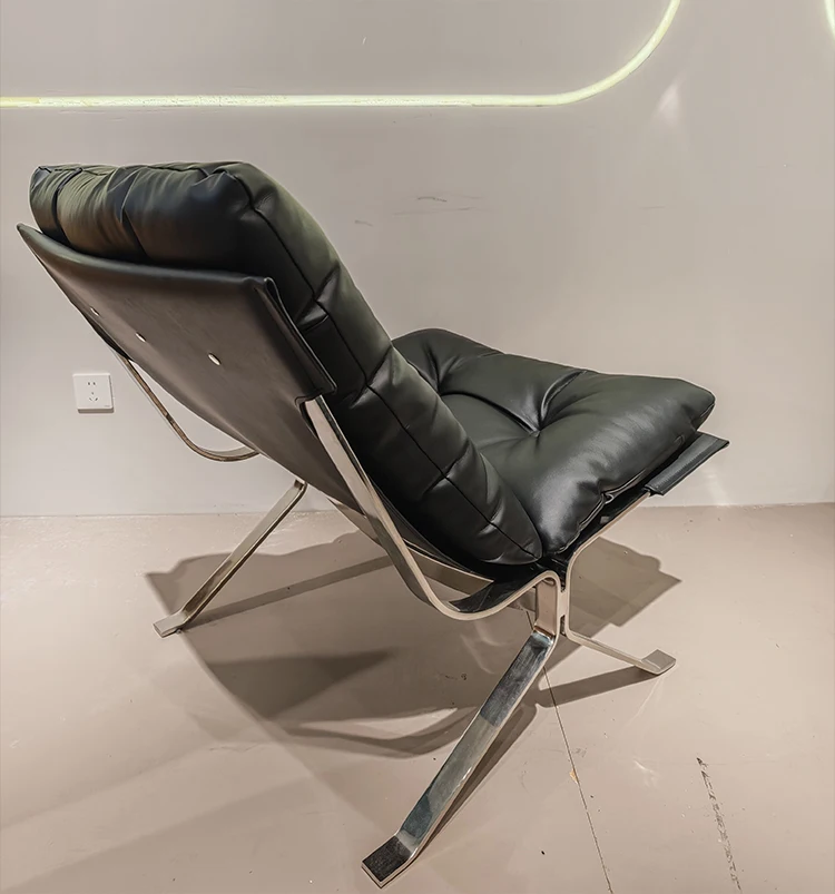 Factory Customization Modern Minimalist Fashion Genuine Leather High End Furniture for Living Room Chairs Soft Comfort Easy Care