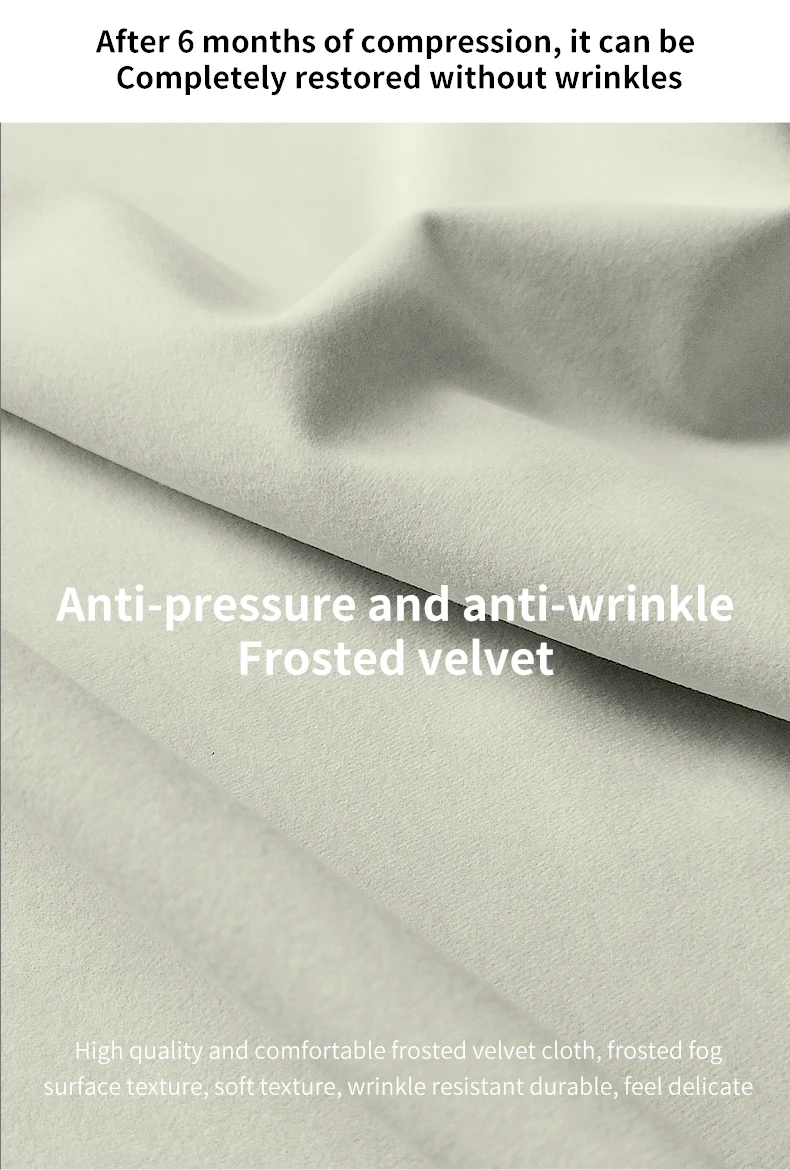 Customized Convertible Modular Sectional Sofa Compressed Fabric Sponge for Villa Living Room Decorative Wholesale Vacuum