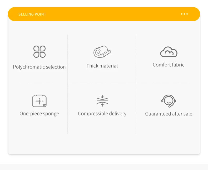 Modern New Design Modular Compressed Sofa Bed for Living Room Square Shape Wholesaled by Factory-for Apartment Mall and Villa