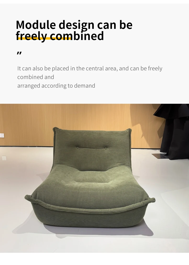 2025 Modern Modular Compression Vacuum-Sealed Fabric Lounge Chair Sofa Storage Foldable Living Room Bedroom Home Furniture