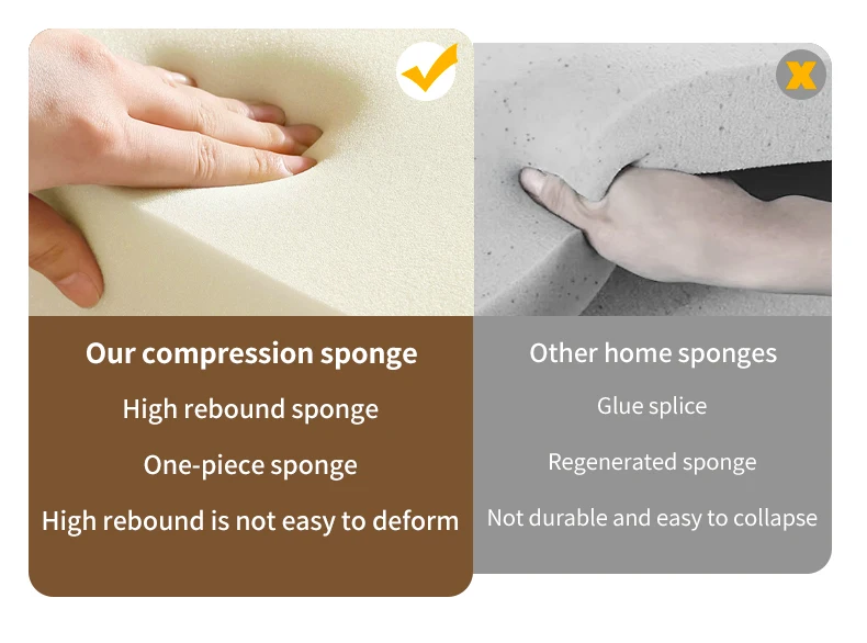 Modern New Design Modular Compressed Sofa Bed for Living Room Square Shape Wholesaled by Factory-for Apartment Mall and Villa