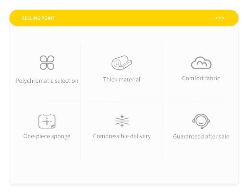 Customized Convertible Modular Sectional Sofa Compressed Fabric Sponge for Villa Living Room Decorative Wholesale Vacuum