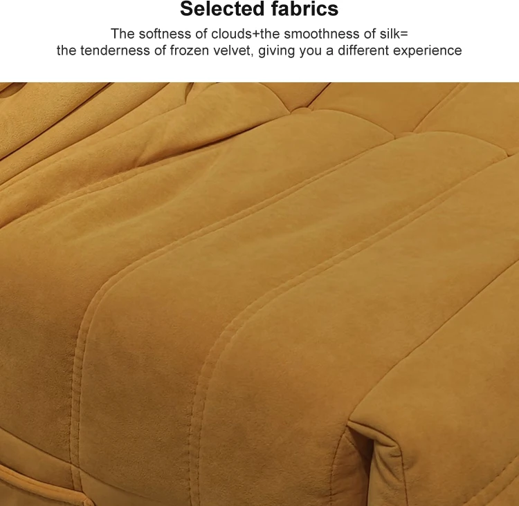 Hot Selling Optional Color Fabric Rotatable Single Chair Multifunctional Caterpillar Sofa for Home