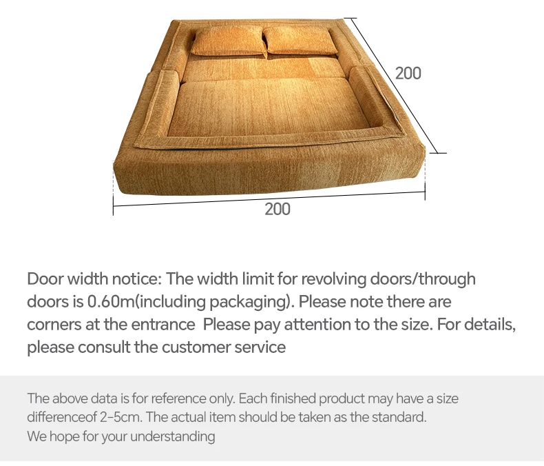 Convertible Chenille Minimalist Folding Sofa Modular Extendable Storage Washable Sponge Hotel Bedroom Living Room Use