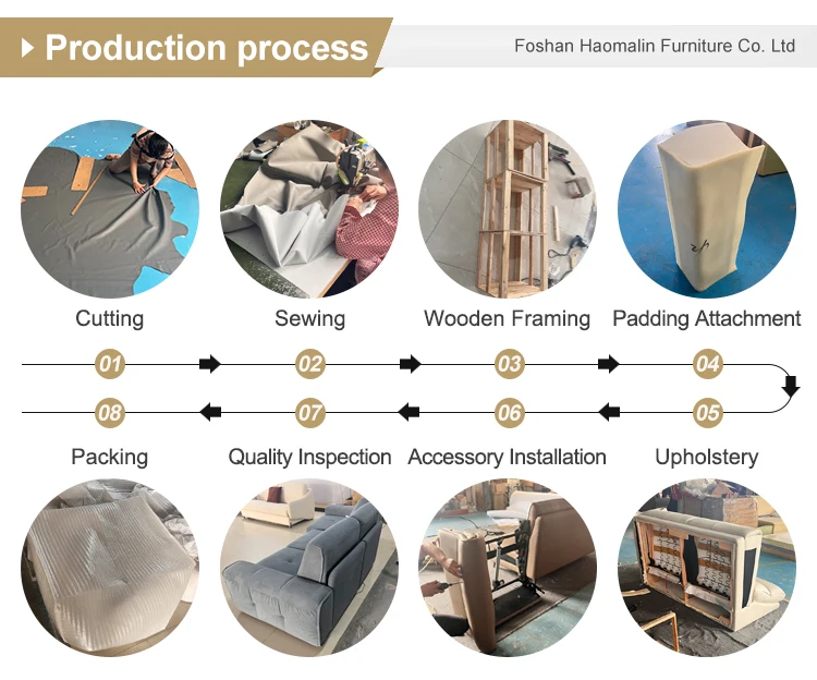 Italian Luxury High End Genuine Leather L-Shape Corner Sofa Set Minimalist Villa Use Comfortable