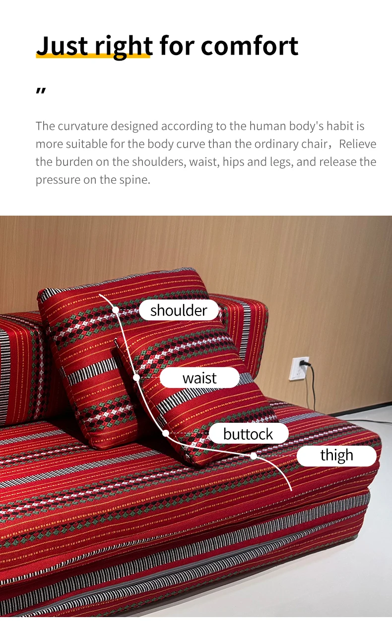 Custom Modern Mahjong L-Shape Sofa Sectional Sofa Bed Convertible Arabic Floor Sponge Cushions Living Room Apartment Villa