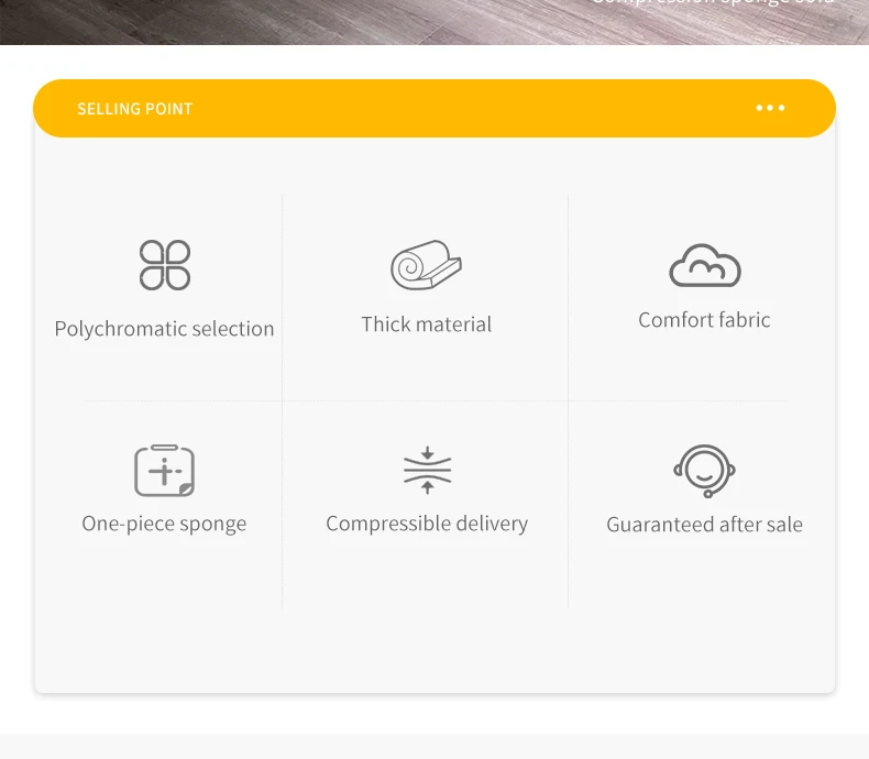 Modern Sectional Compression-Sealed Sofa Set for Hotel & Villa Stylish Living Room Furniture