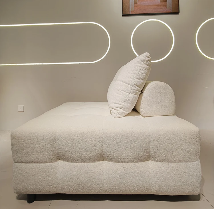 Hot Sales Modern Minimalist Foldable Fabric Sofa Bed for Bedroom and Outdoor Use Small Apartment Living Room