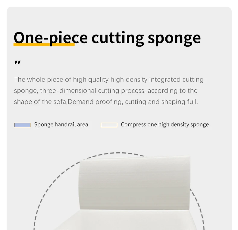 Convertible Chenille Minimalist Folding Sofa Modular Extendable Storage Washable Sponge Hotel Bedroom Living Room Use