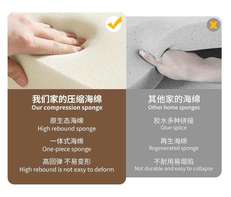 Modern Minimalist Light-Weight L-Shape Modular Flannel Sofas Set for Living Room Hotel Apartment Villa Use Sponge-Filled