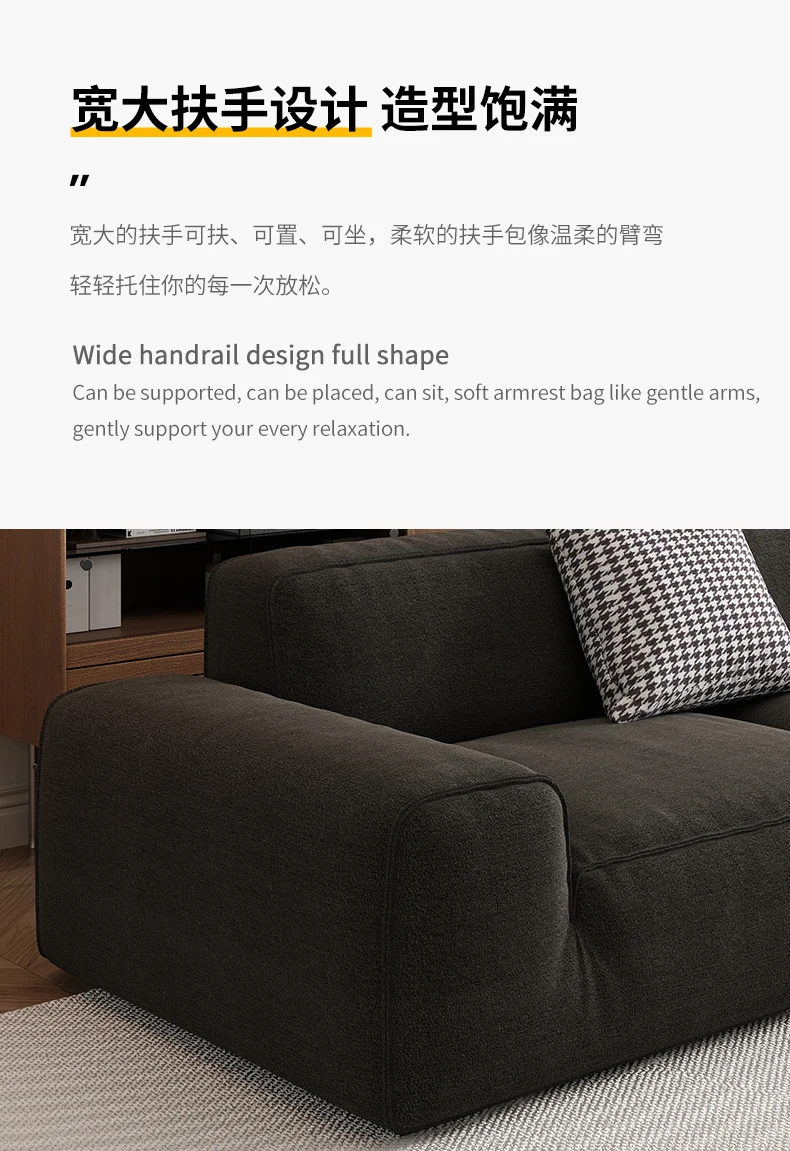 Home Furniture Easy Assembly High Density Sponge Compression Corner Sofa Set Square Shape Foldable Minimalist Apartment Villa