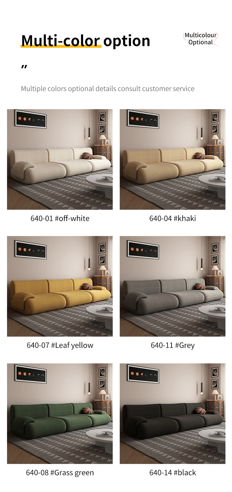 Convertible Sectional Sofa Bed Fabric Sponge Filled Apartment Use L-Shaped Frameless Boneless Compression Sofa Foldable