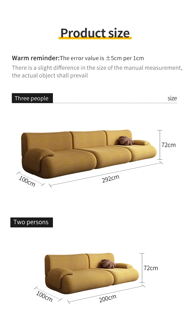 Convertible Sectional Sofa Bed Fabric Sponge Filled Apartment Use L-Shaped Frameless Boneless Compression Sofa Foldable