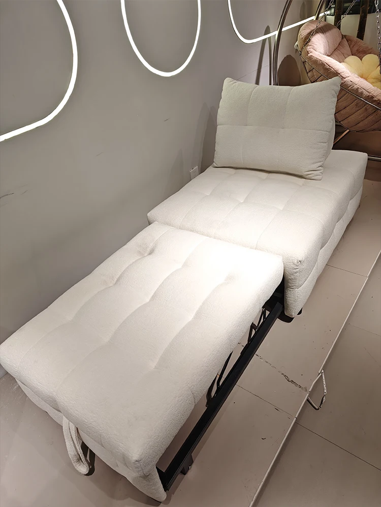 Hot Sales Modern Minimalist Foldable Fabric Sofa Bed for Bedroom and Outdoor Use Small Apartment Living Room