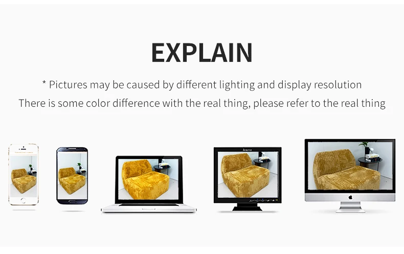 Modern Single Person Fabric Compression Sofa Chair L-Shape Minimalist Design Bedroom & Hotel Use Indoor Storage Furniture