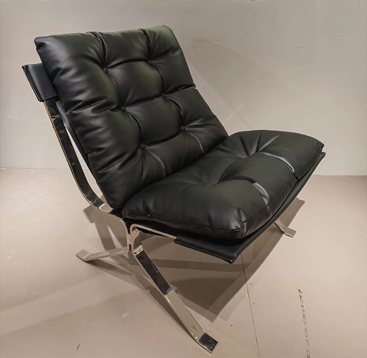 Factory Customization Modern Minimalist Fashion Genuine Leather High End Furniture for Living Room Chairs Soft Comfort Easy Care