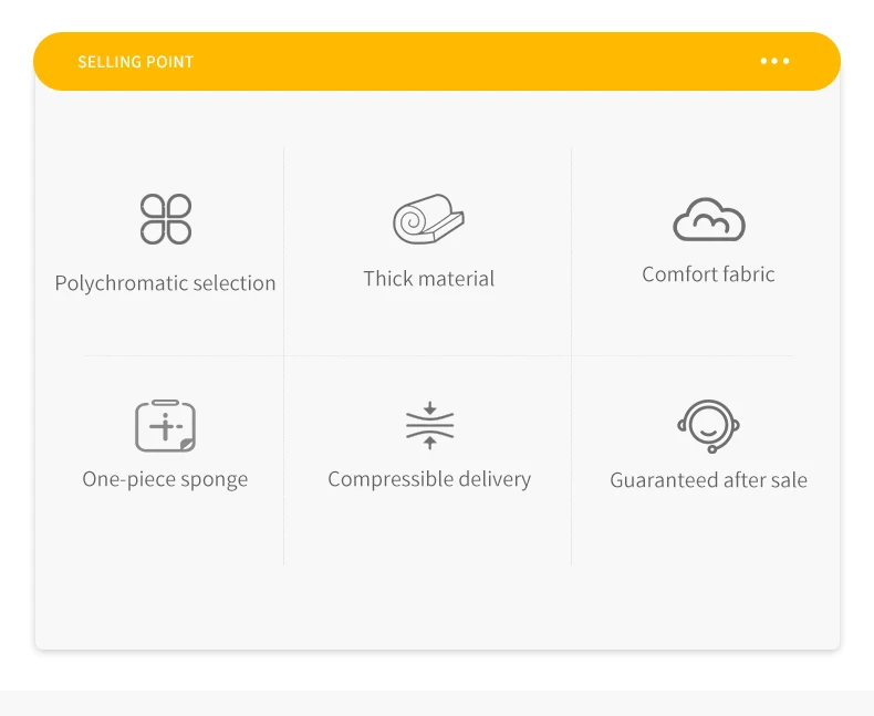 Minimalist One-Seater L-Shape Armless Cloth Sofa Removable Washable Cover Compression Vacuum Packaging Sponge Apartment Hotel