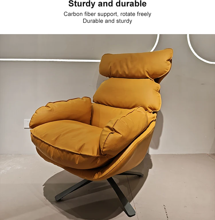 Italian Style Swivel Leisure Sofa Chair Soft Velvet Modern Design for Living Room Bedroom Apartment Villa