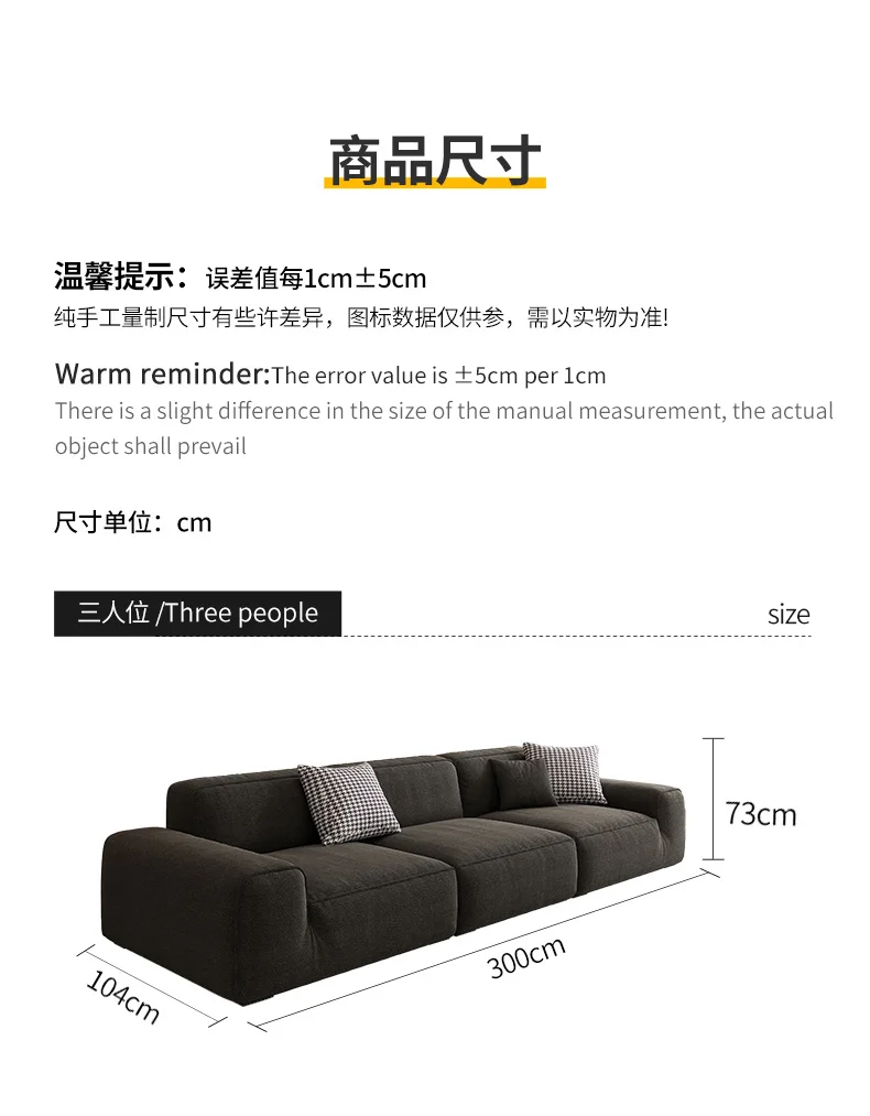 Home Furniture Easy Assembly High Density Sponge Compression Corner Sofa Set Square Shape Foldable Minimalist Apartment Villa