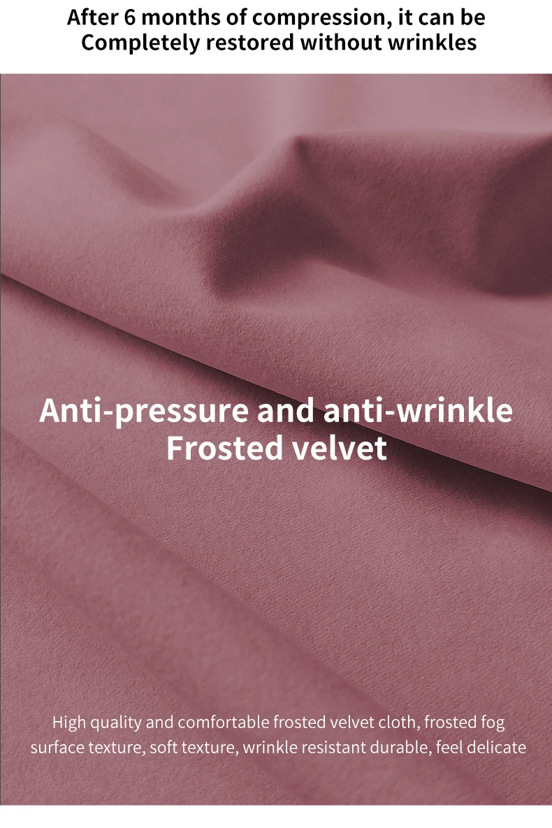 Minimalist One-Seater L-Shape Armless Cloth Sofa Removable Washable Cover Compression Vacuum Packaging Sponge Apartment Hotel