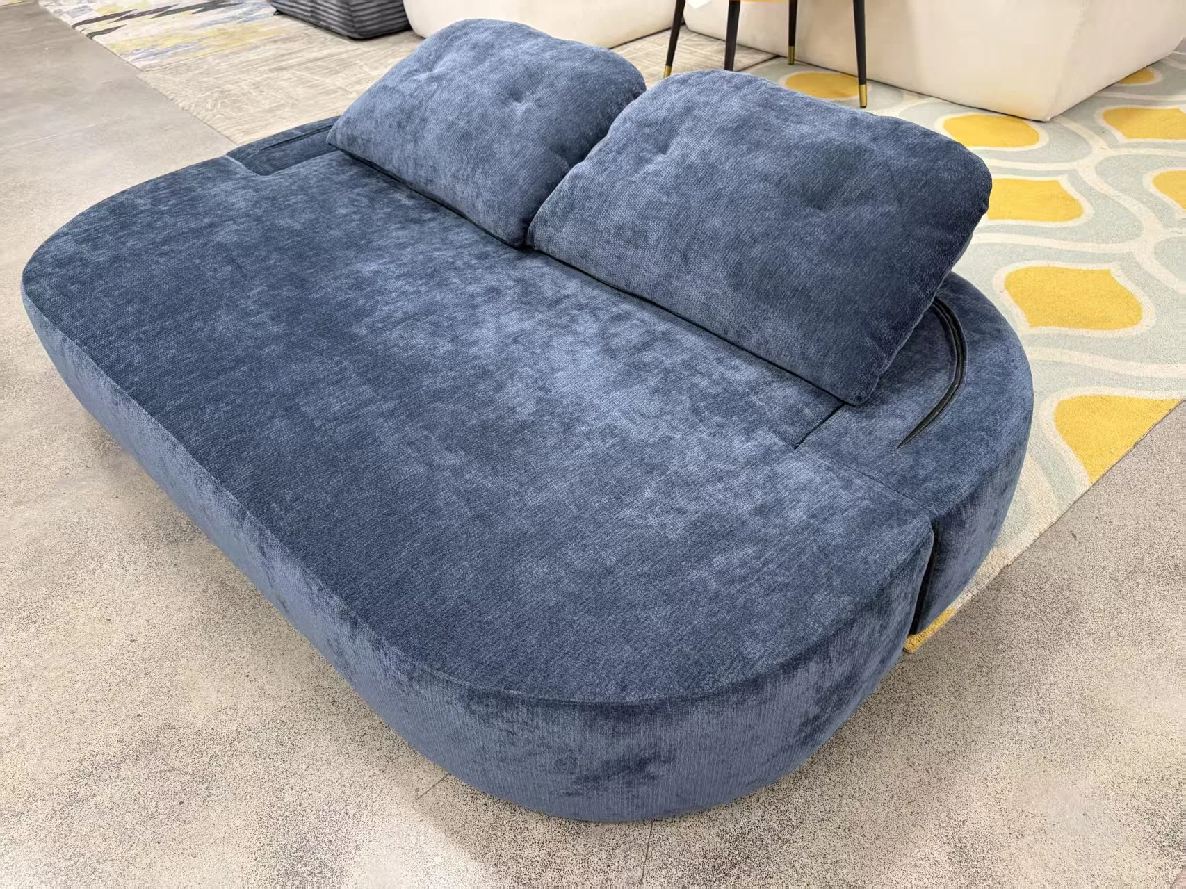 High-Resilience-Memory-Foam-Reclining-Sofa-Bed