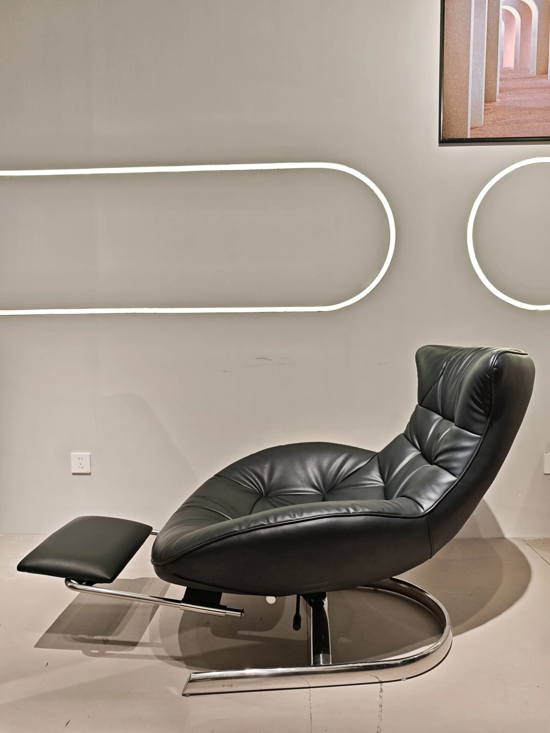 Italian-Convertible-Superfine-Leather-Chaise-Lounge-Sofa