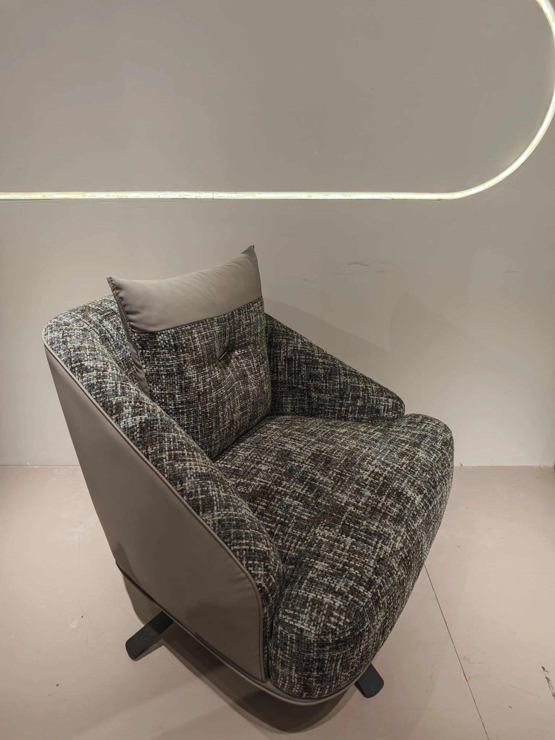 Modern-Customized-Color-Accent-Armchair-Swivel-Reclining