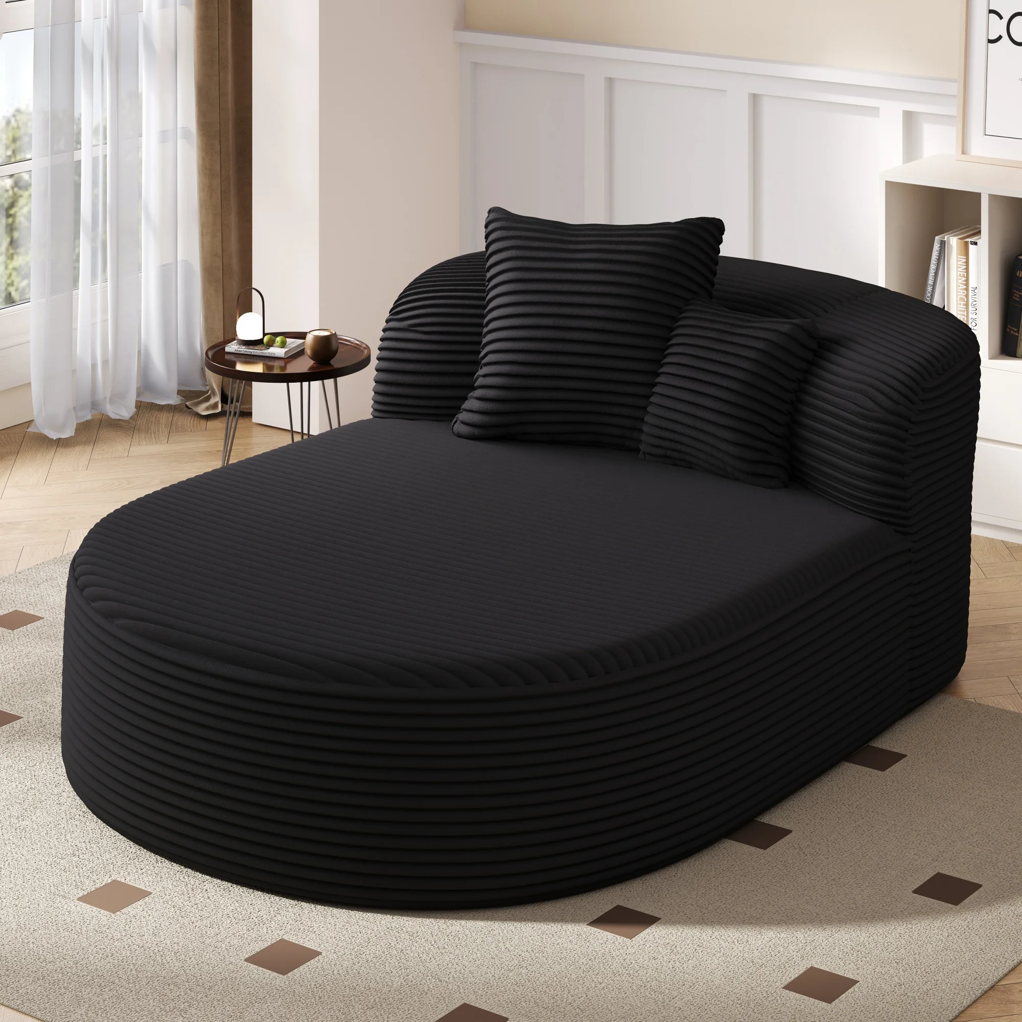 Modern-Design-U-Shaped-Convertible-Sofa-Bed