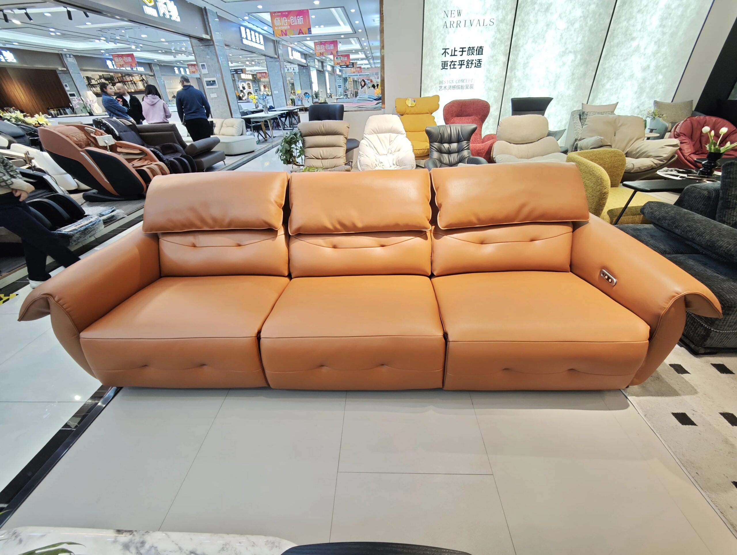 Modern-Three-seater-Chesterfield-Leather-Sofa-Set